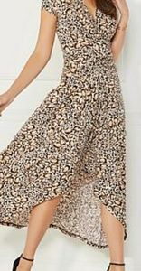 Maxi Dress with Hi-Low hem